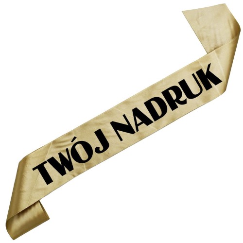 Szarfa z Twoim nadrukiem