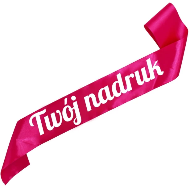 Szarfa z Twoim nadrukiem