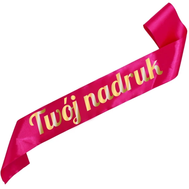 Szarfa z Twoim nadrukiem