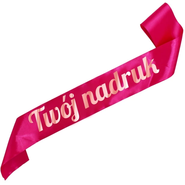 Szarfa z Twoim nadrukiem