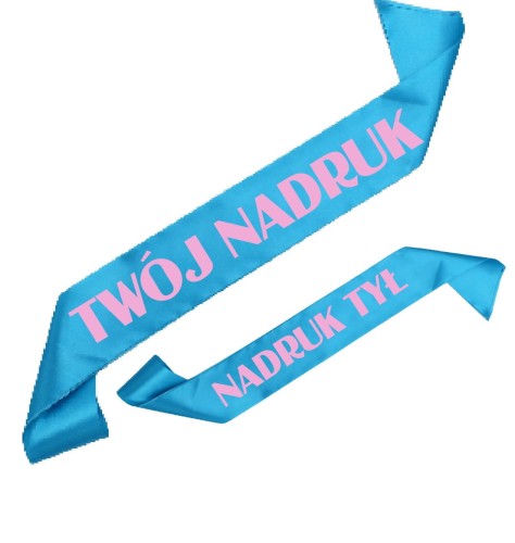 Szarfa z Twoim nadrukiem