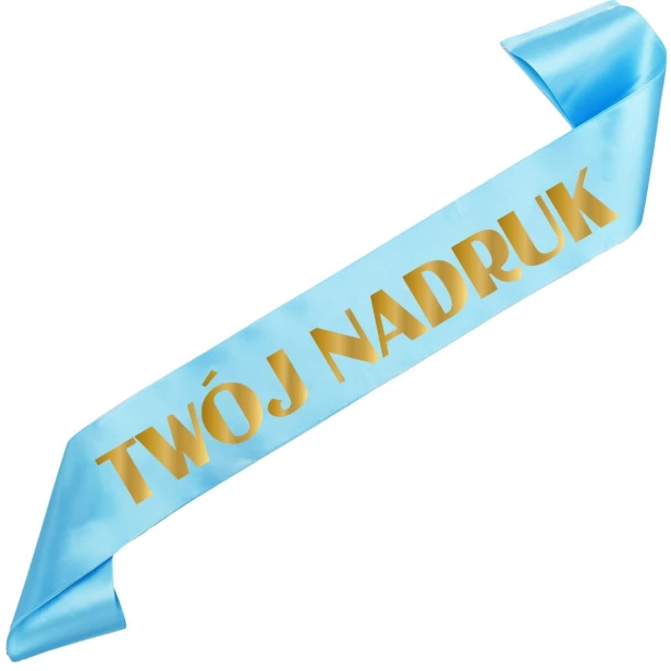 Szarfa z Twoim nadrukiem