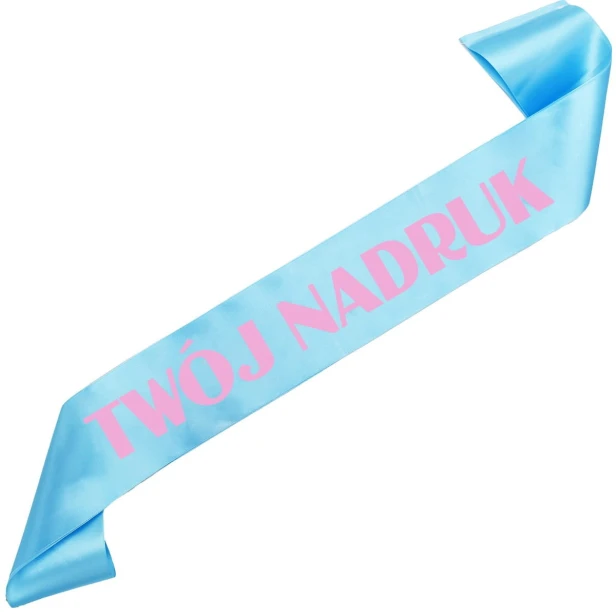 Szarfa z Twoim nadrukiem