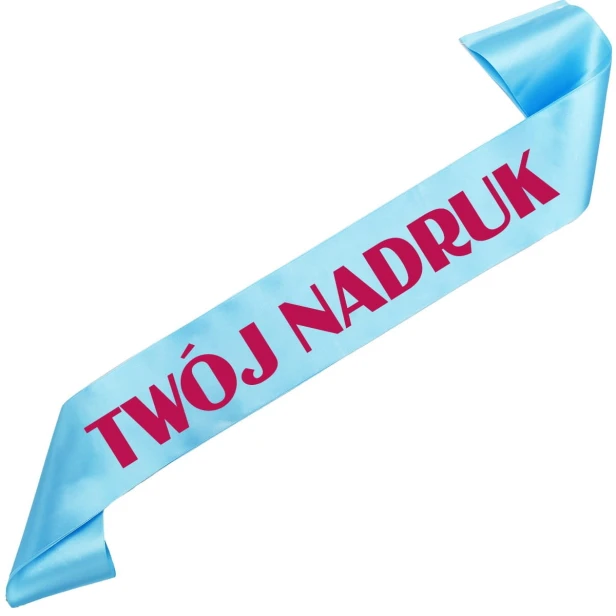 Szarfa z Twoim nadrukiem