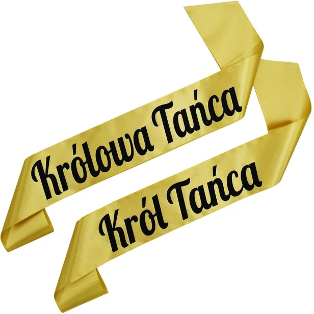 Szarfa Zestaw szarf Krol Tanca i Krolowa Tanca