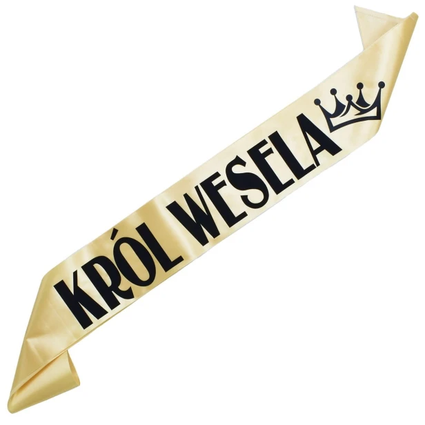 Szarfa zlota Krol Wesela