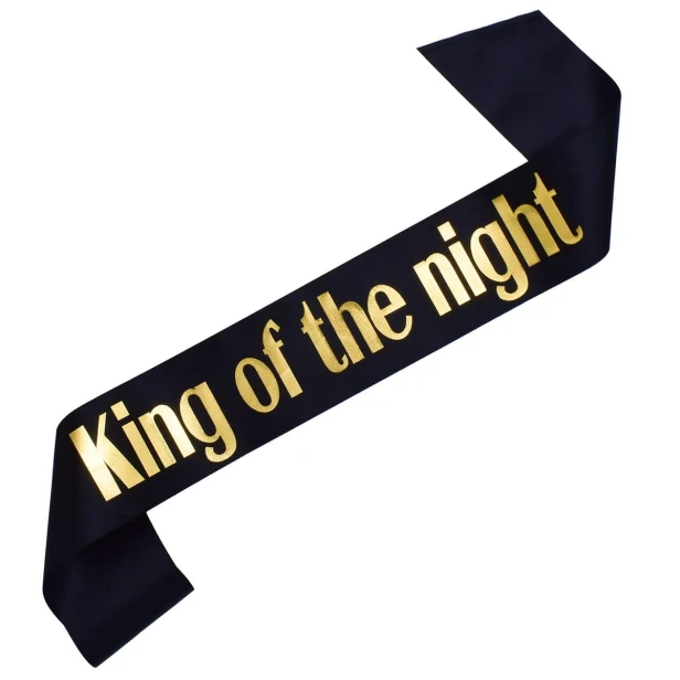 Szarfa czarna King of the Night