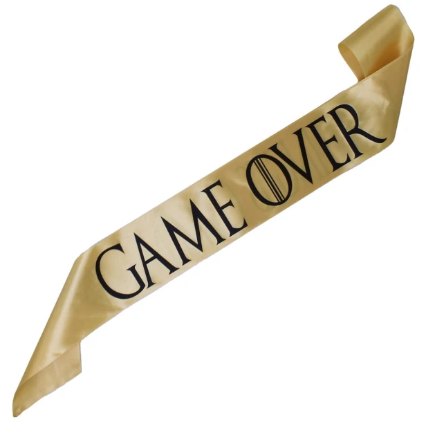Szarfa zlota GAME OVER
